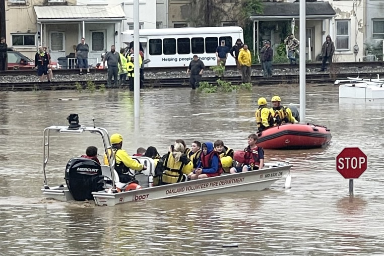 maryland flood rescue